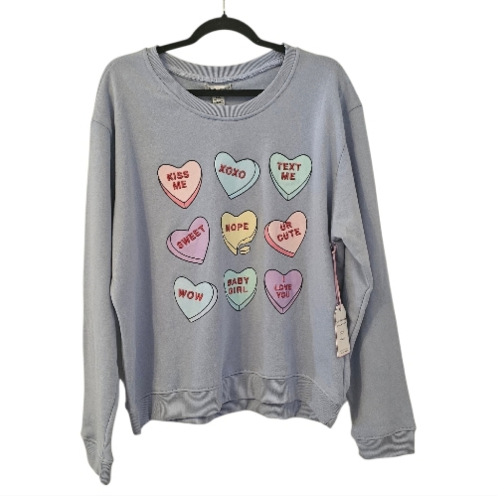 Multi-Coloured better / together Women's Valentine's Sweatshirt